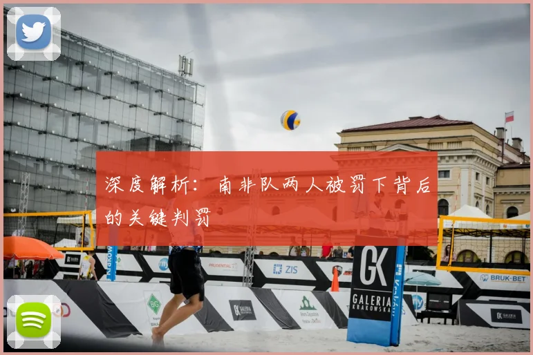 深度解析：南非队两人被罚下背后的关键判罚